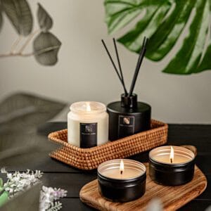 Vela Aromática Labo Latinha Chá Branco 90g