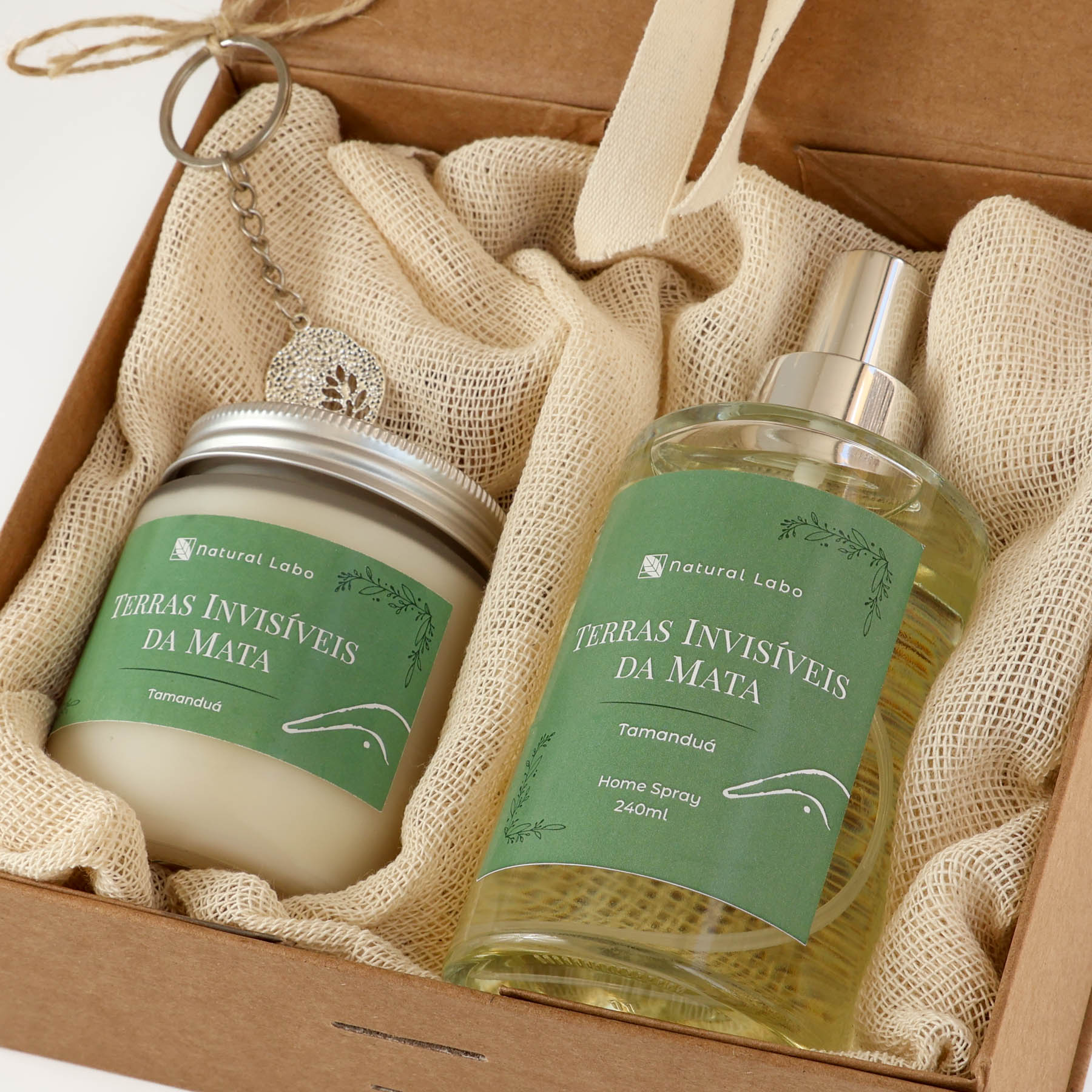 Kit Presente Natural Labo Terras Invisíveis da Mata