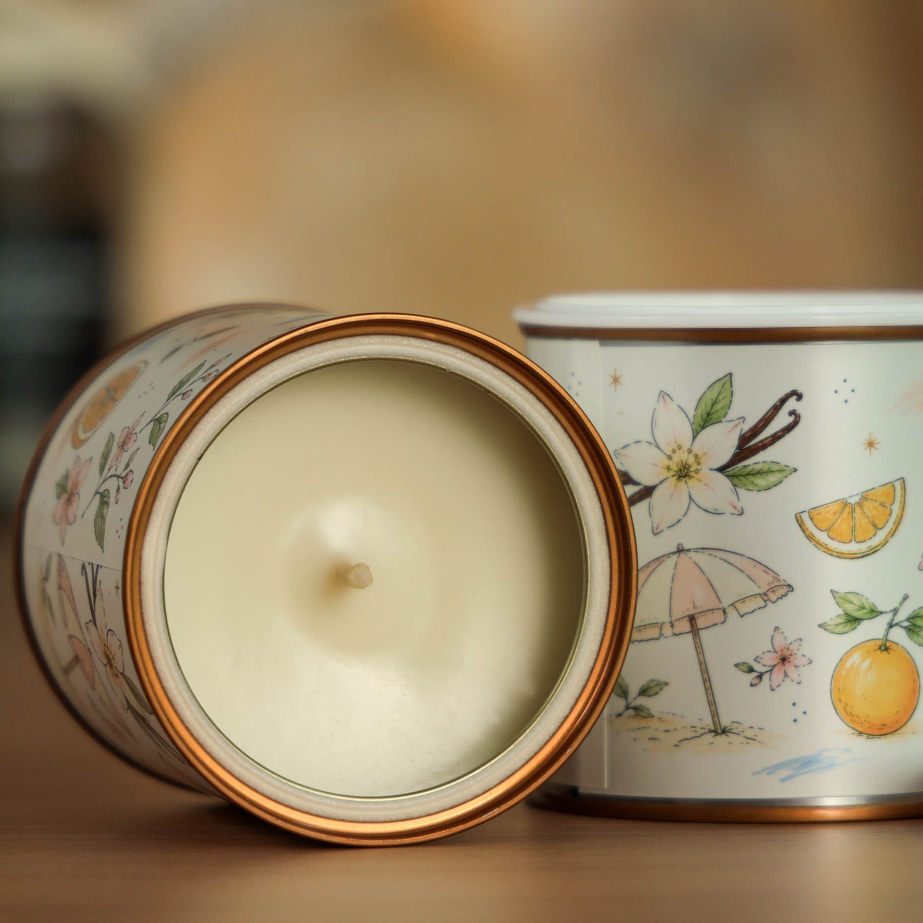 Vela Aromática Orange Blossom 200g - Imagem 4