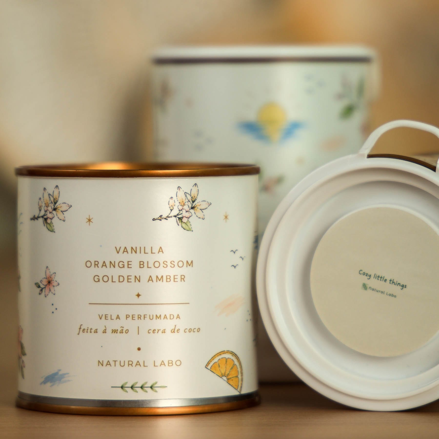 Vela Aromática Orange Blossom 200g - Imagem 2