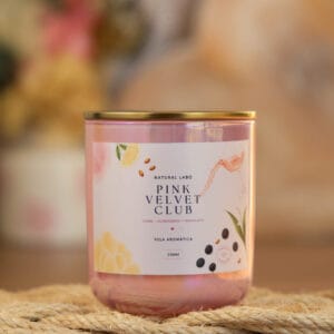 Vela Aromática Pink Velvet Club 220g