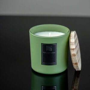 Vela Aromática Labo Glass & Wood Verde 180g