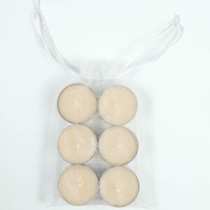 Velas para Rechaud de Cera de Coco – Kit com 6 Unidades